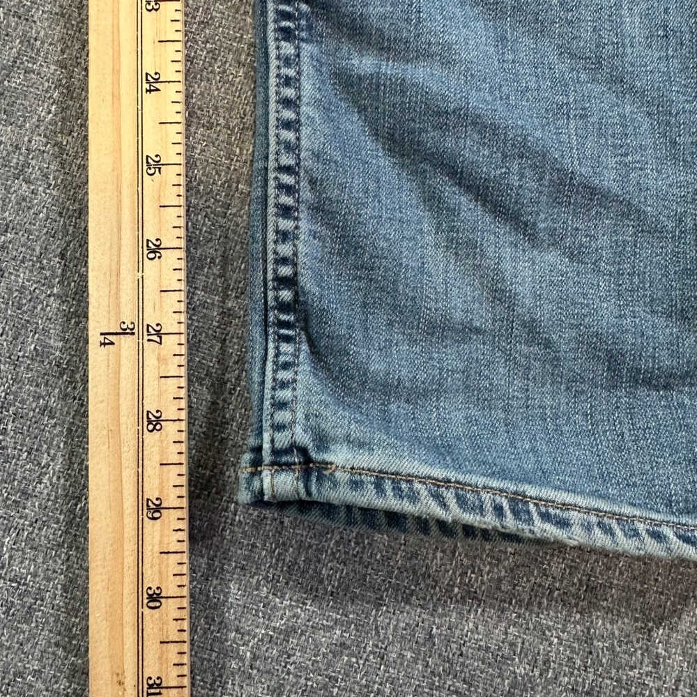 Banana Republic Jeans Mens 32x30 Slim Fit Etroit Blue Stretch Denim Medium Wash - Picture 8 of 10